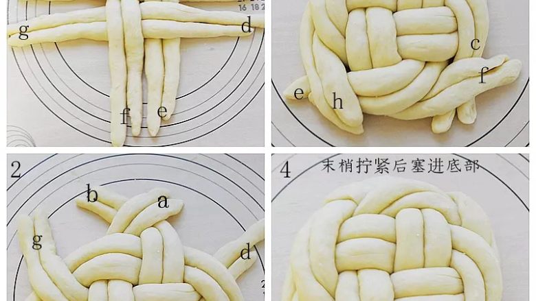 绣球（双根版）面包,下面开始编绣球，我不废话了，你们直接看图吧！