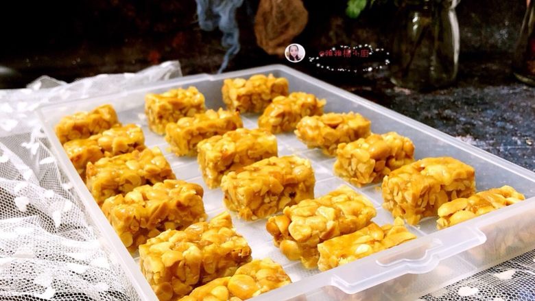 花生糖(面包机版),成品图