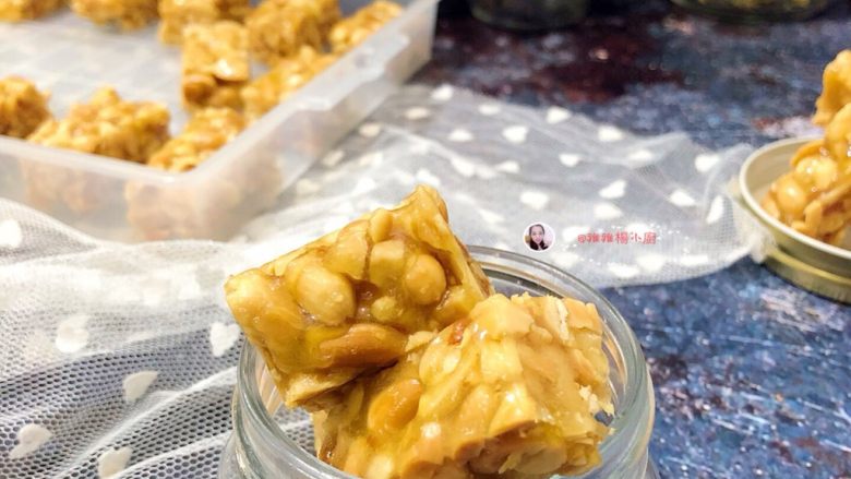 花生糖(面包机版),成品图