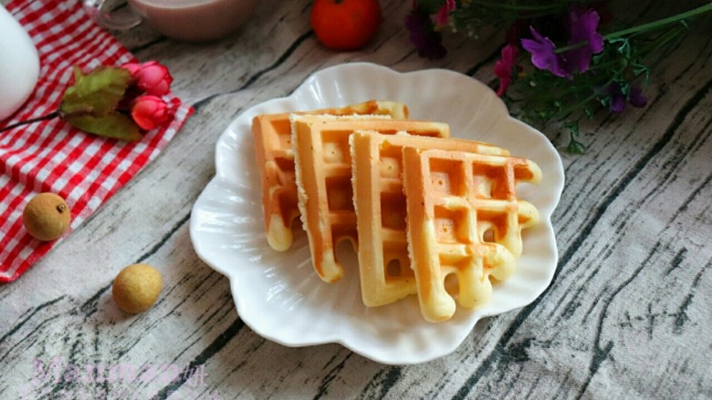 自己配无添加华夫饼粉