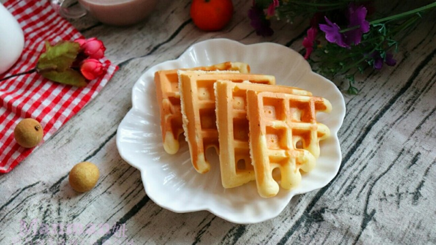 自己配无添加华夫饼粉