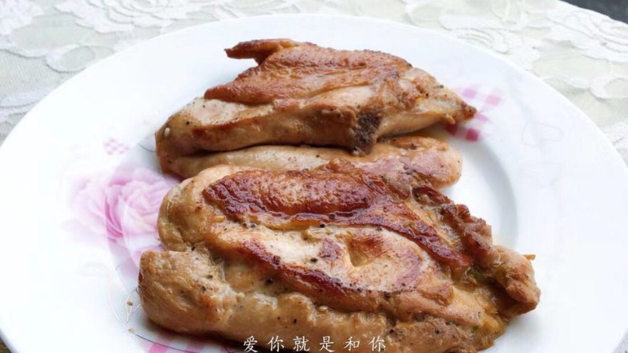 香煎鸡胸肉