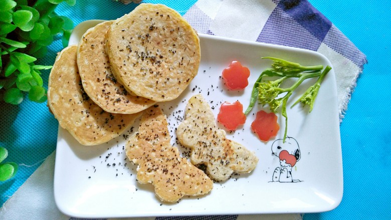 奶香燕麦饼,奶香燕麦饼 就完成啦