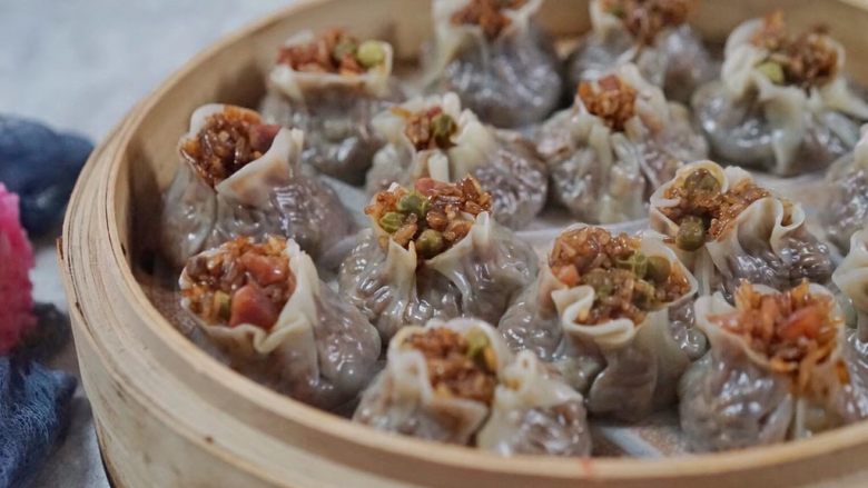 松仁糯米烧麦,过年一道快手主食哦!👏🏻👏🏻👏🏻