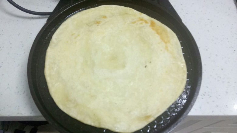 做饼+酱香饼,翻面。