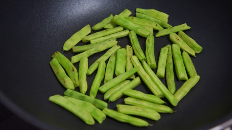 便当菜 | 干煸四季豆,耐心100分,慢慢的煸炒四季豆