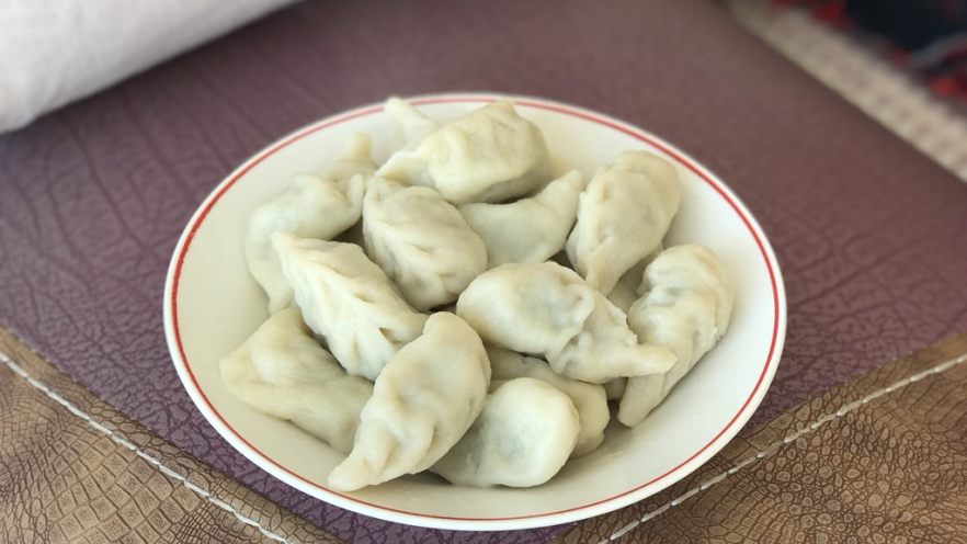 麦穗芹菜馅肉水饺