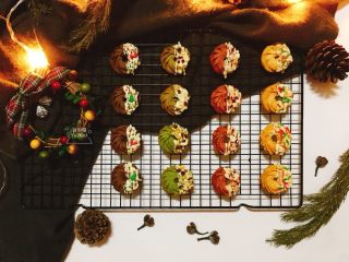 花环曲奇 颜值爆表