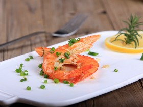 过年菜---香烤大虾