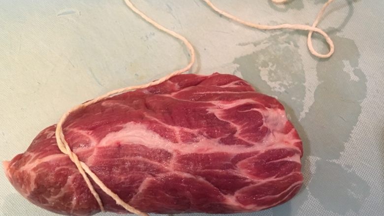 日式啤酒煮,把肉绑起来!