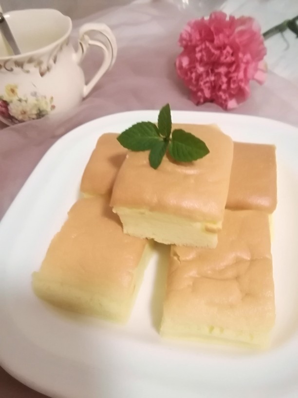原味古早蛋糕,冷却一下，就可开动了，
