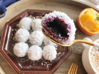 紫薯糖心糯米滋