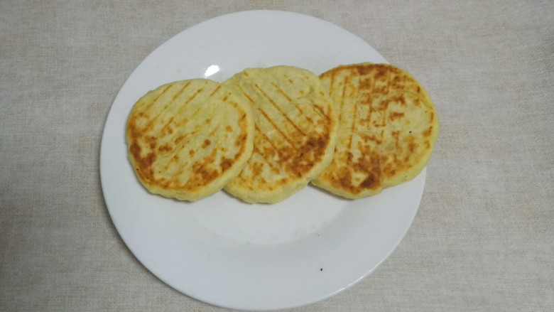 做饼+土豆牛奶五香饼