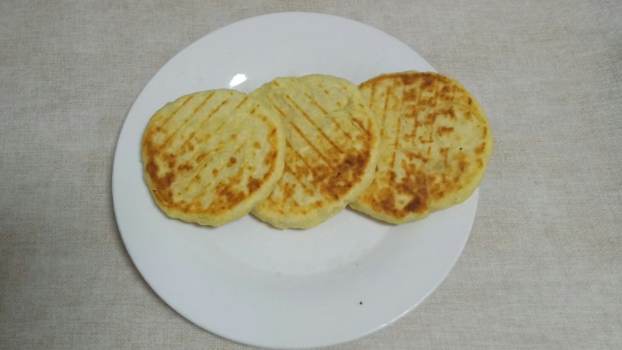 做饼+土豆牛奶五香饼