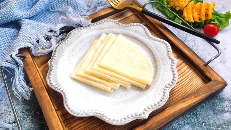 做饼+春饼(饺子皮版),成品图。