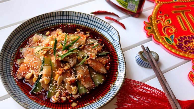 蒜泥白肉|爸爸最喜欢的下酒菜,亲爱的们,这道蒜泥白肉、你们学会了吗~