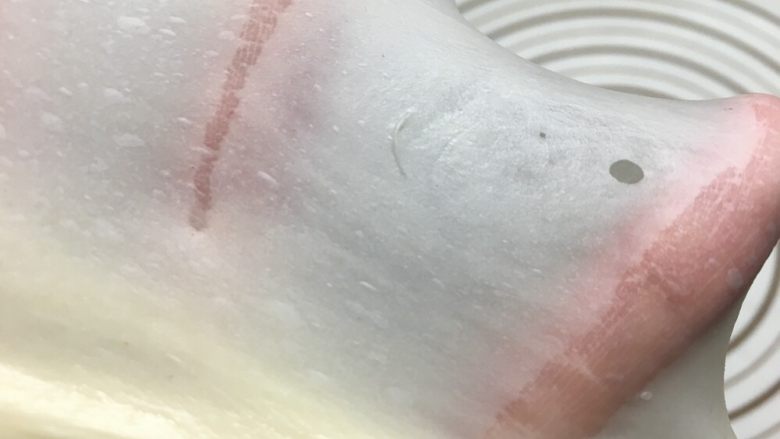 中种白吐司,继续揉面10分钟,至扩展阶段