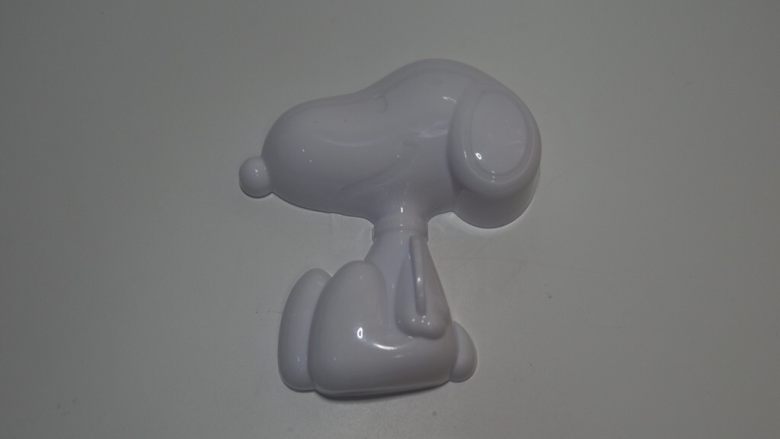 卡通餐—史努比咖喱鸡肉饭,模具用这个,