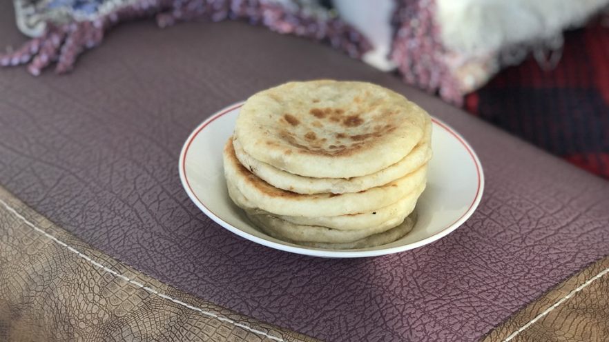 发面芝麻糖饼