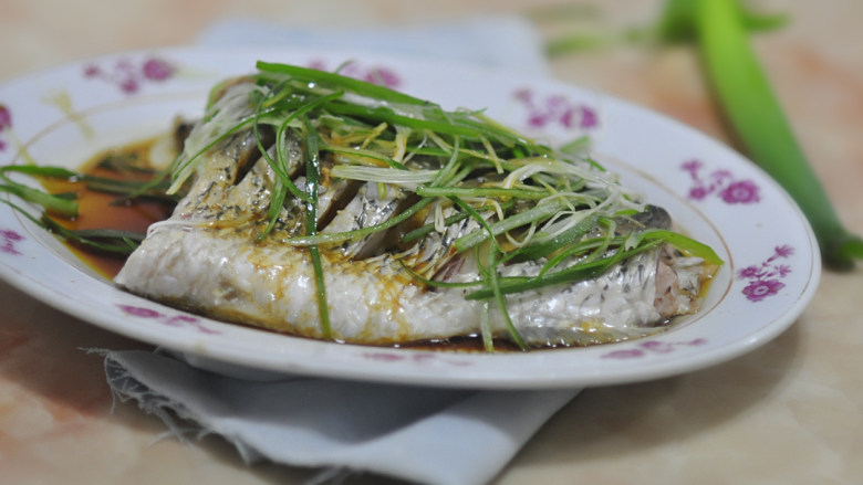 陈皮蒸鱼
