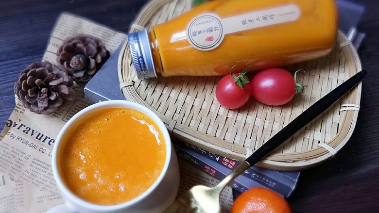 南瓜奶昔,成品欣赏