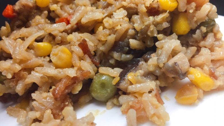 海鲜焖饭(宝宝版),味道特别鲜美