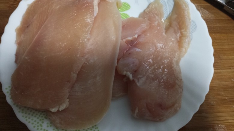 黑胡椒蜜汁鸡排,鸡排片成片