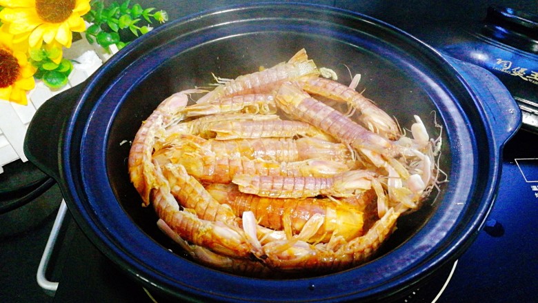 年夜饭--油焖皮皮虾,关火,香香哒