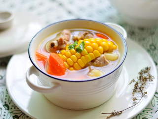 玉米马蹄排骨汤