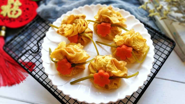 年菜~黄金福袋,成品!招财祈福黄金福袋,很喜庆哦!