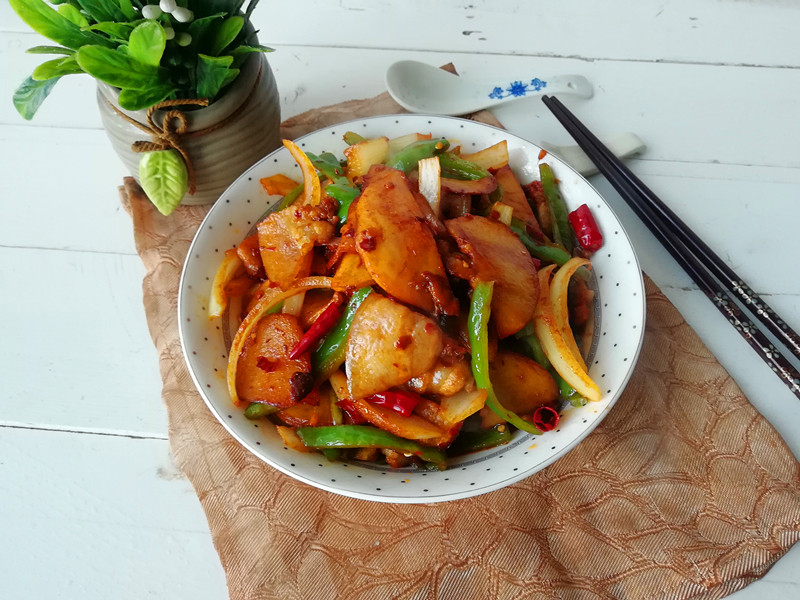 【干煸土豆片】 