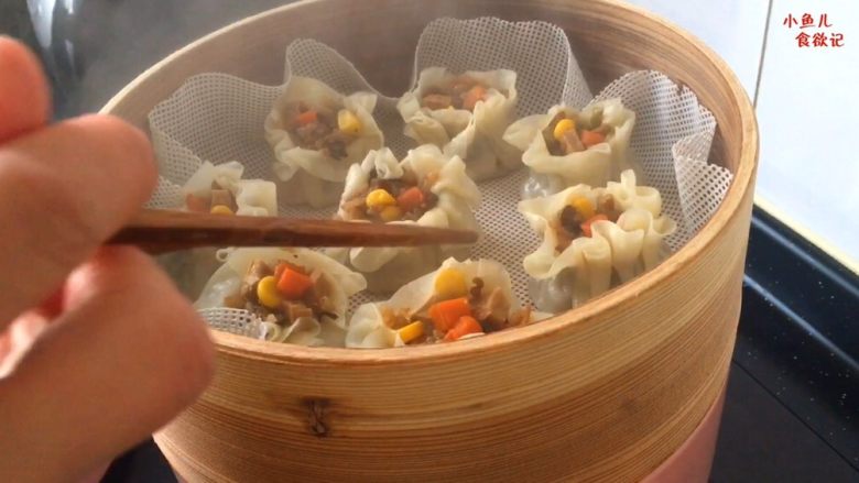 酱牛肉烧卖,蒸好即食