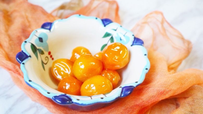 蜜糖金桔🍊,完成,晾凉后装入密封罐