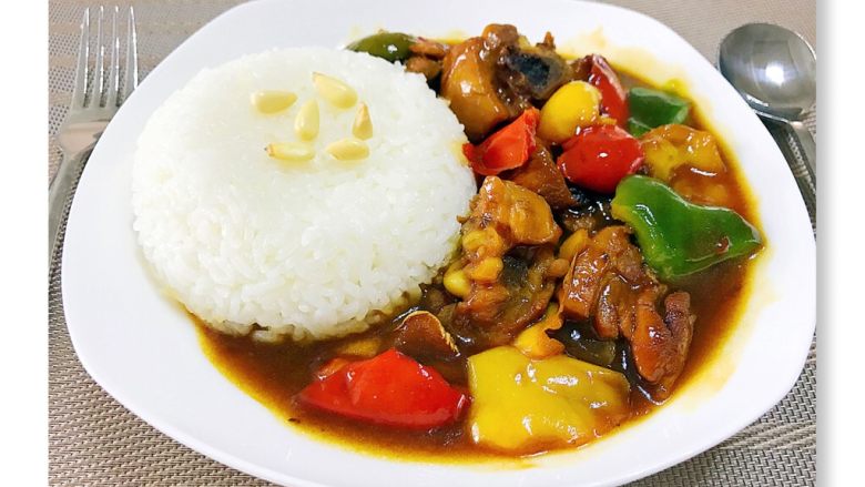 三杯鸡拌饭