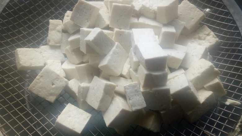 麻婆豆腐(家常版),把水控干