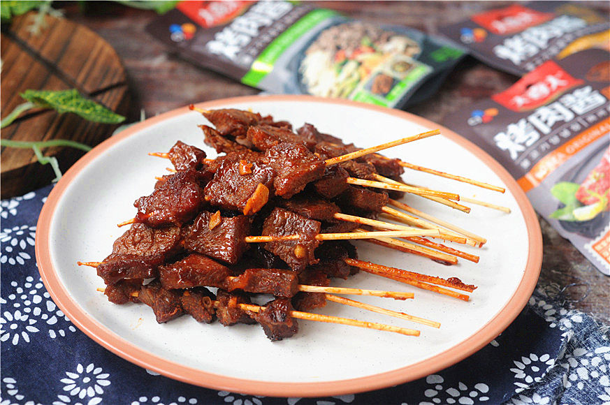 秘制牛肉串