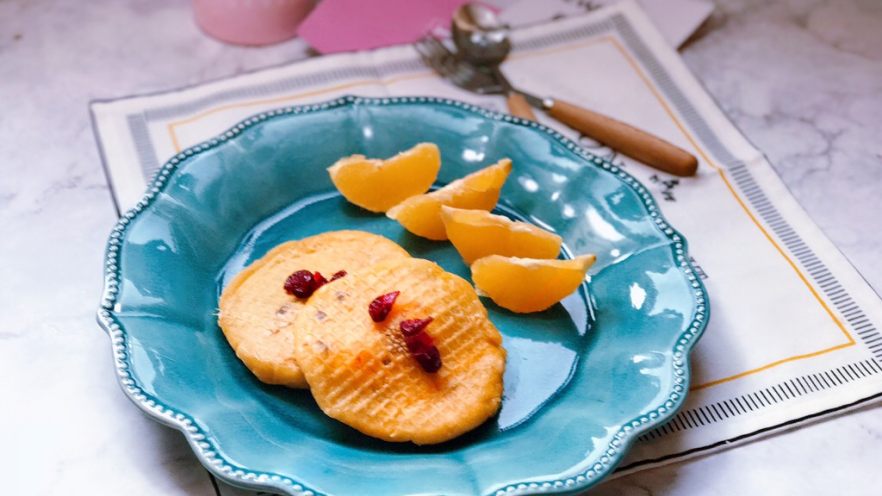 红薯蔓越莓芝士软饼