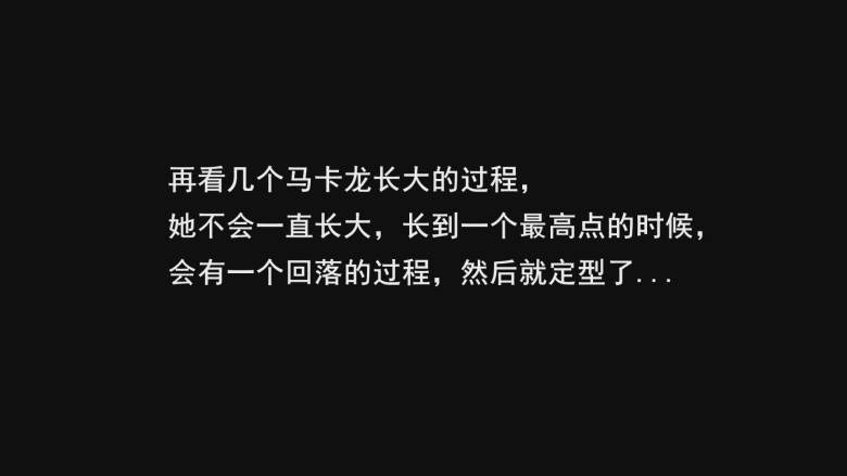 超详细马卡龙教程,再看一个马卡龙出裙边的过程；