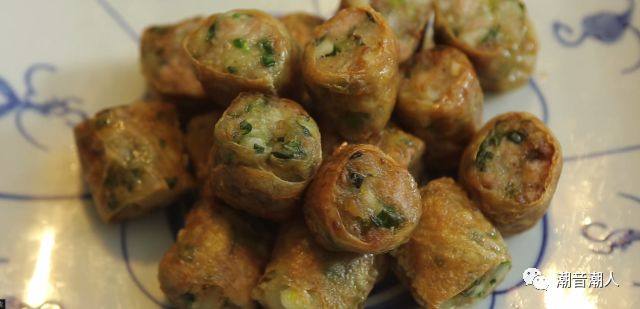 潮汕粿肉,❥ 成品完成，这外皮酥脆，蘸下桔油更美味