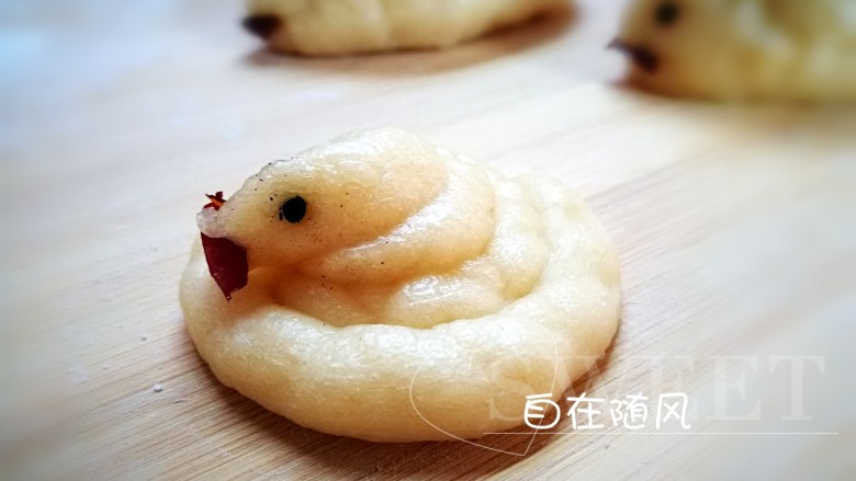 过年蒸馍~萌萌豆荚馒头,还有小龙馒头