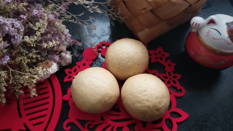 全麦面馒头,成品,可以趁热吃了