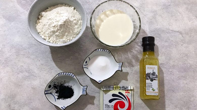 白贝壳黑珍珠(一次发酵),首先我们准备好所有材料