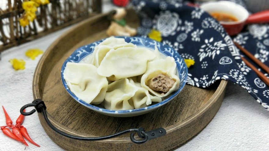 年夜饭&守岁的牛肉馅饺子