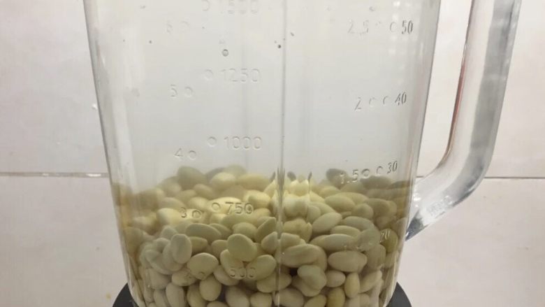 自制豆腐脑,加入1200克<a style='color:red;display:inline-block;' href='/shicai/ 156925'>水</a>,用料理机打成豆浆