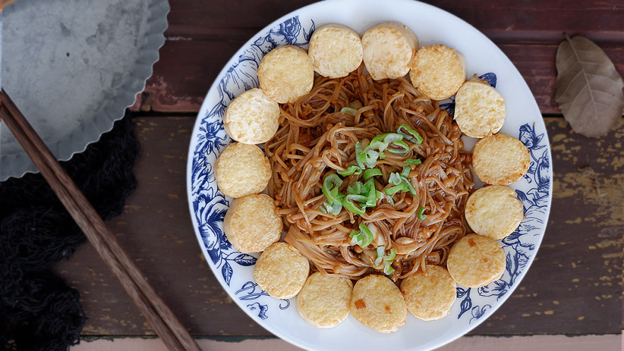 金针菇烧日本豆腐