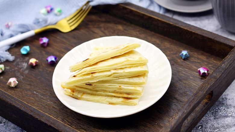 大年初四 烙大饼,成品图。