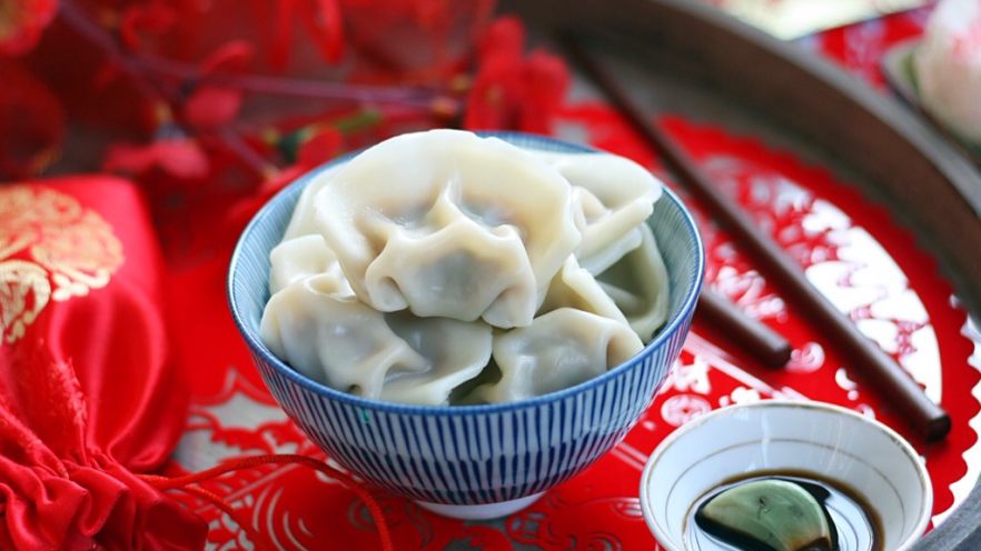 大年初五 破五 迎财神 吃饺子 芹菜猪肉水饺