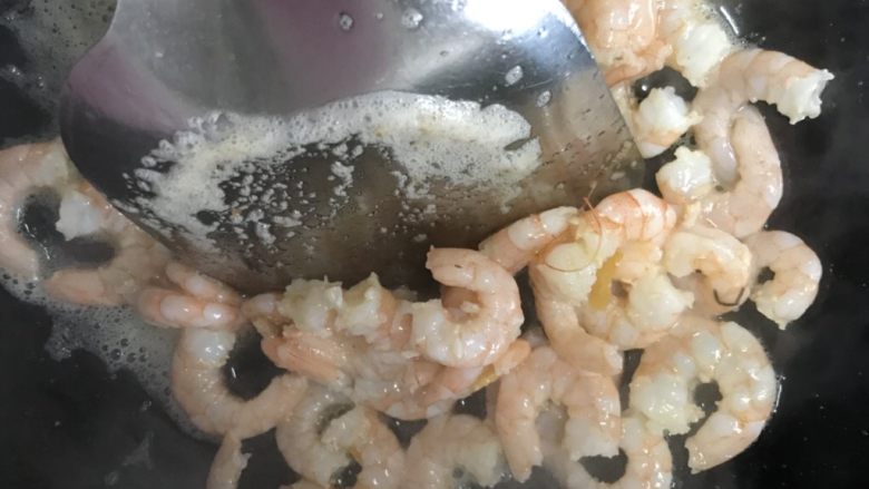 西芹虾仁🍤,橙粉色就好