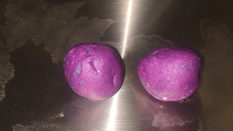 紫薯鱼丸
,柔丸子。