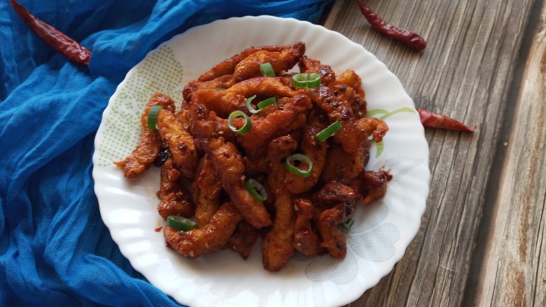 泡菜里脊,成品